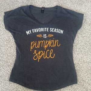 Women's Charcoal Gray Graphic Tee